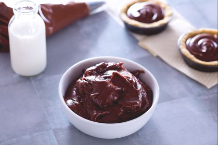 Ganache de chocolate con leche