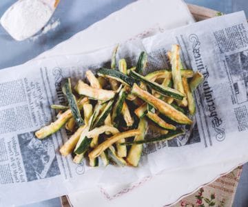Calabacines fritos