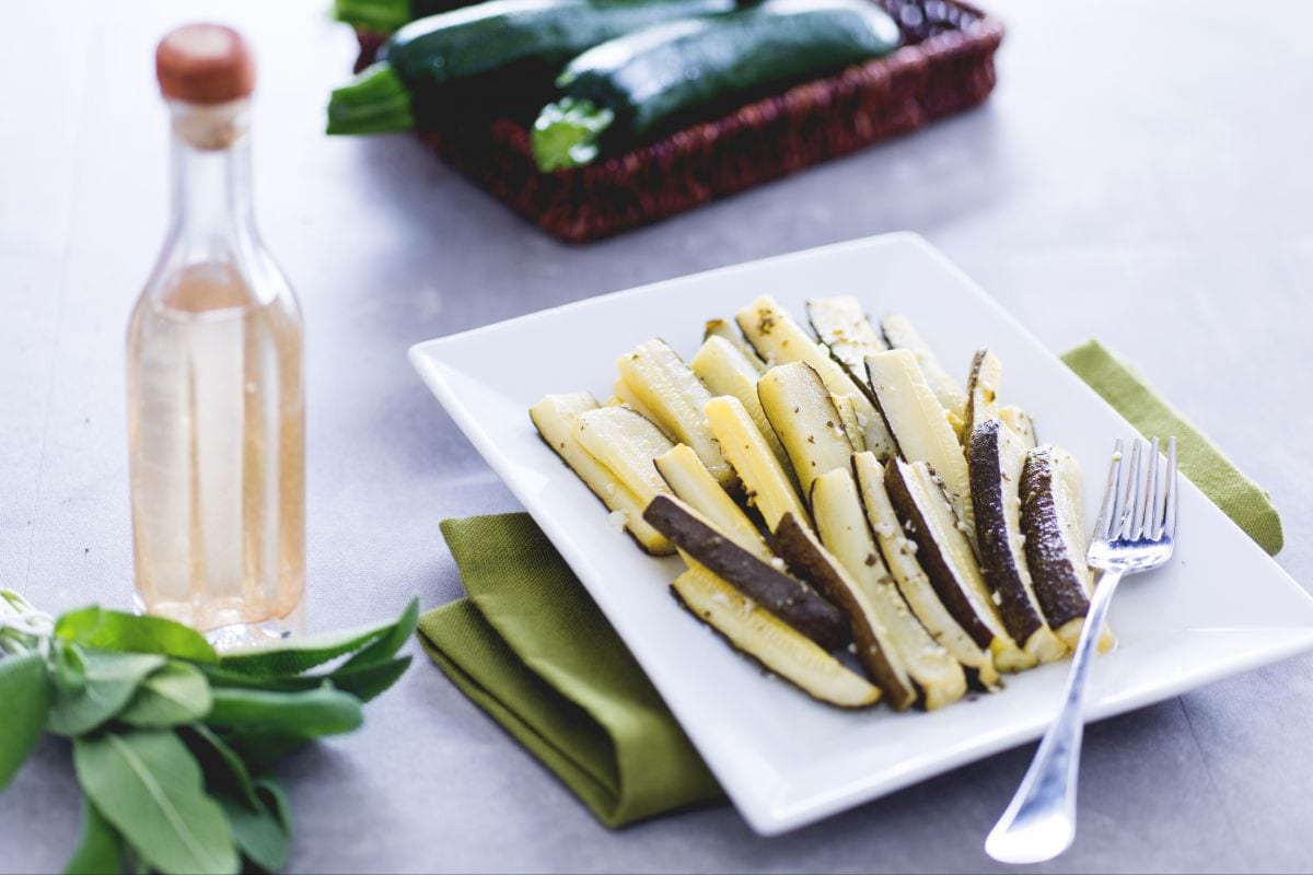 Calabacines en escabeche