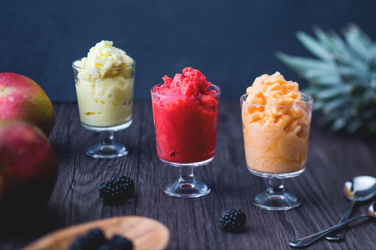 Fruta congelada