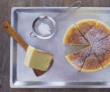 Pastel de queso japonés