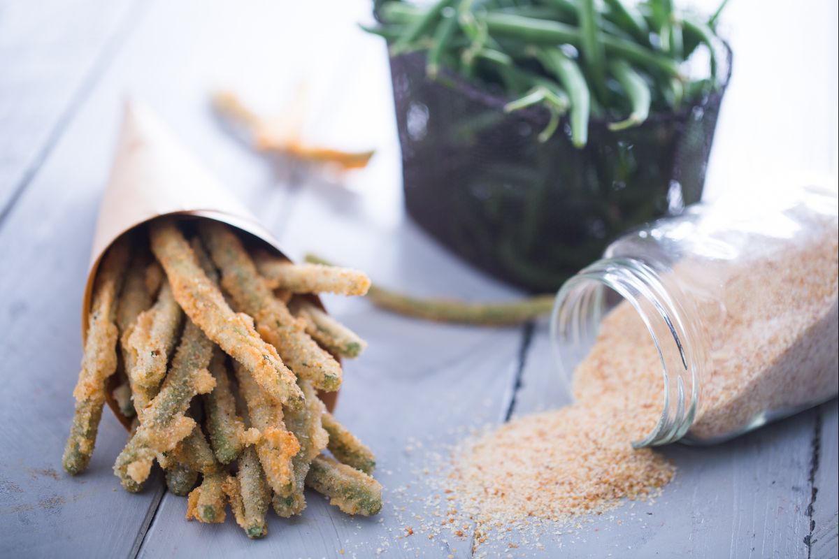 Judías verdes fritas