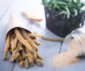 Judías verdes fritas