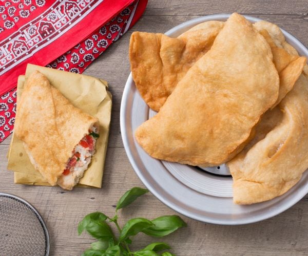 Pizza frita