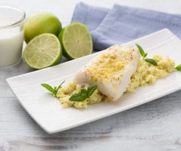 Filete de bacalao al jengibre