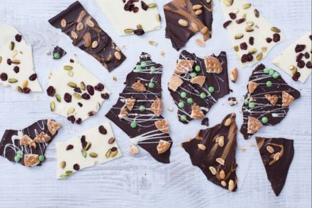 Chocolate bark candy