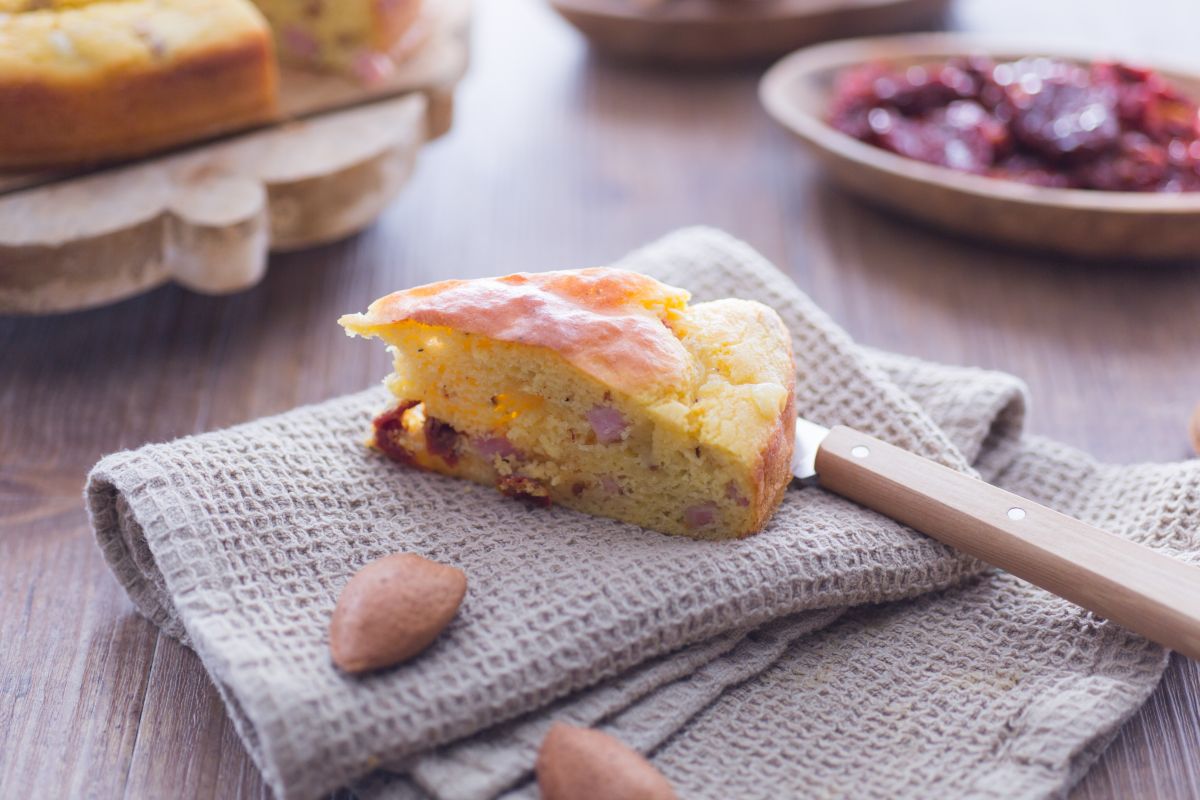 Tarta salada de 5 minutos