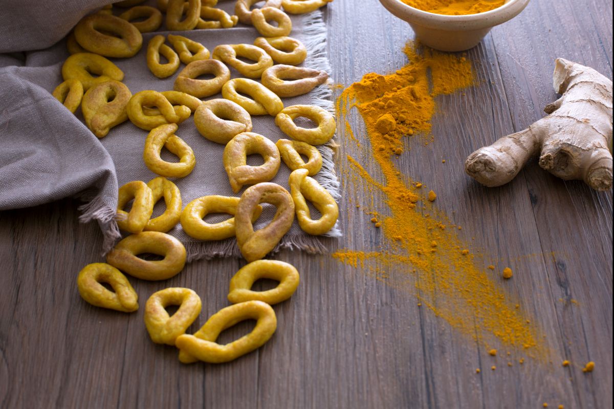 Taralli jengibre y cúrcuma
