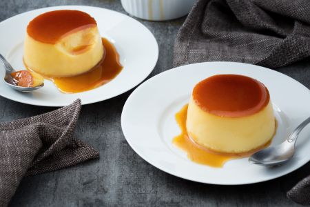 Flan de vainilla