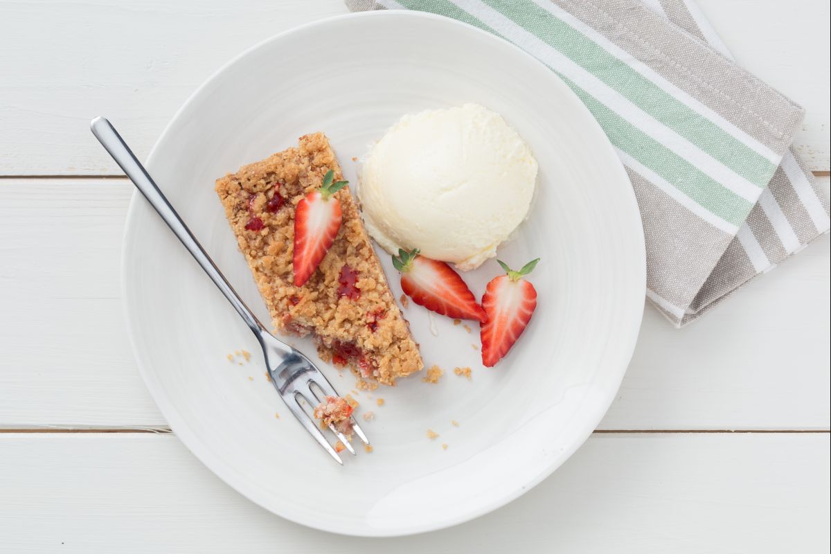 Streusel de fresas