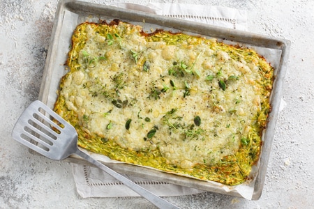 Torta de calabacín