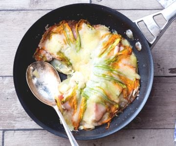 Pastel de patatas a la sartén