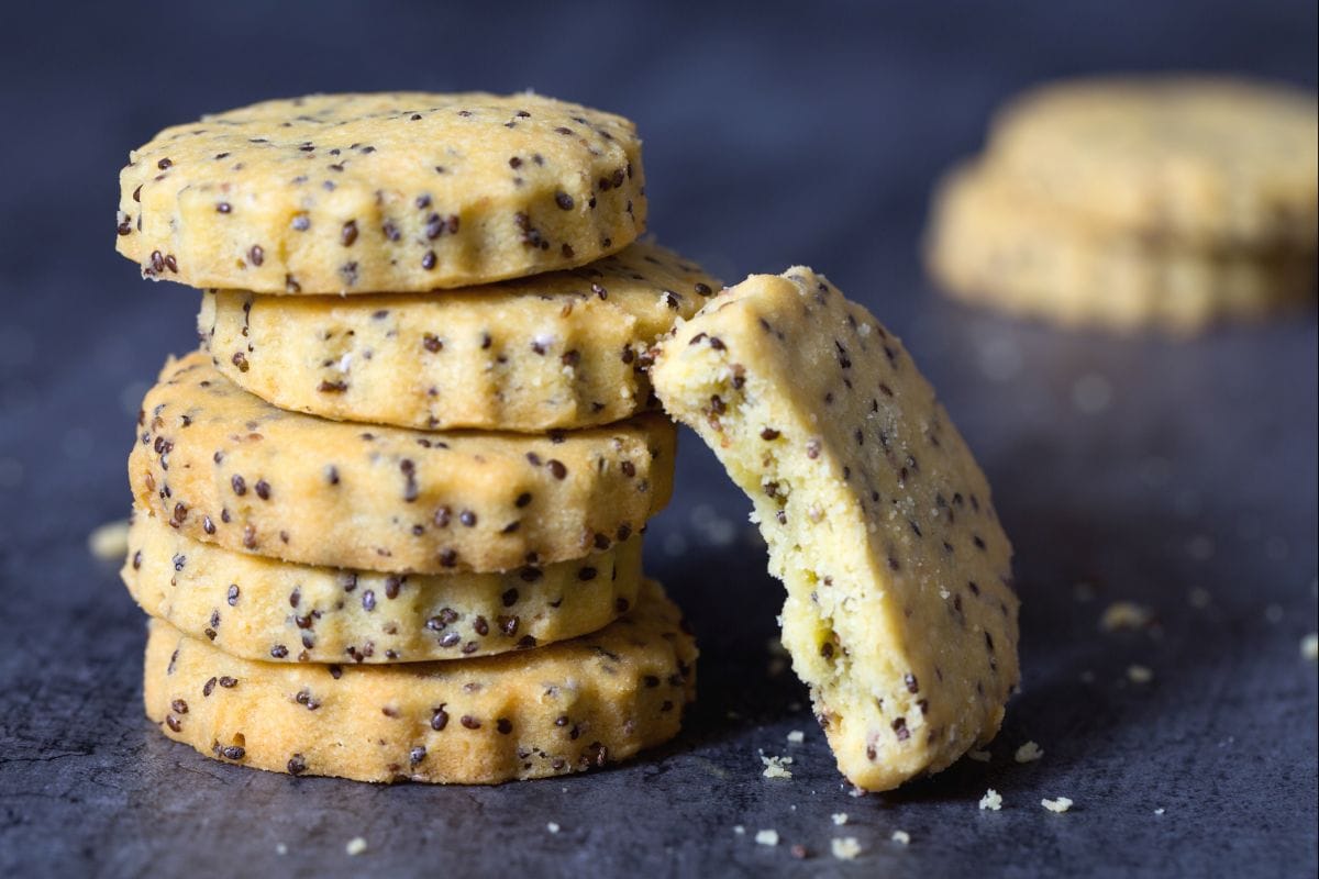 Galletas con semillas de chía