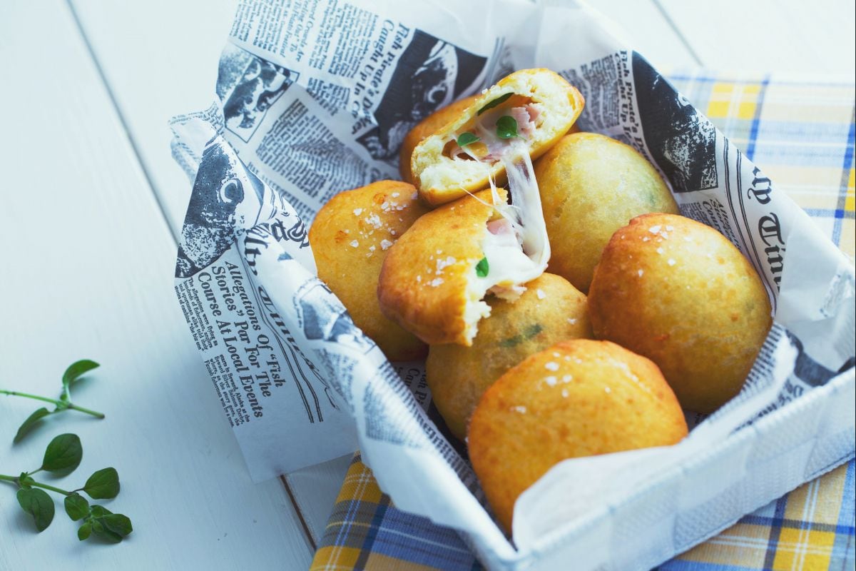Bombas de patatas rápidas