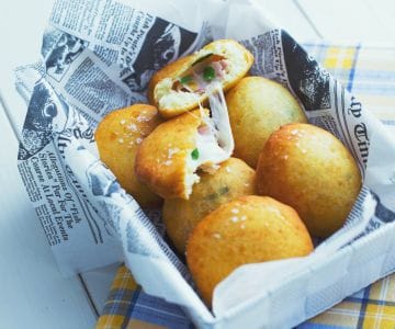 Bombas de patatas rápidas