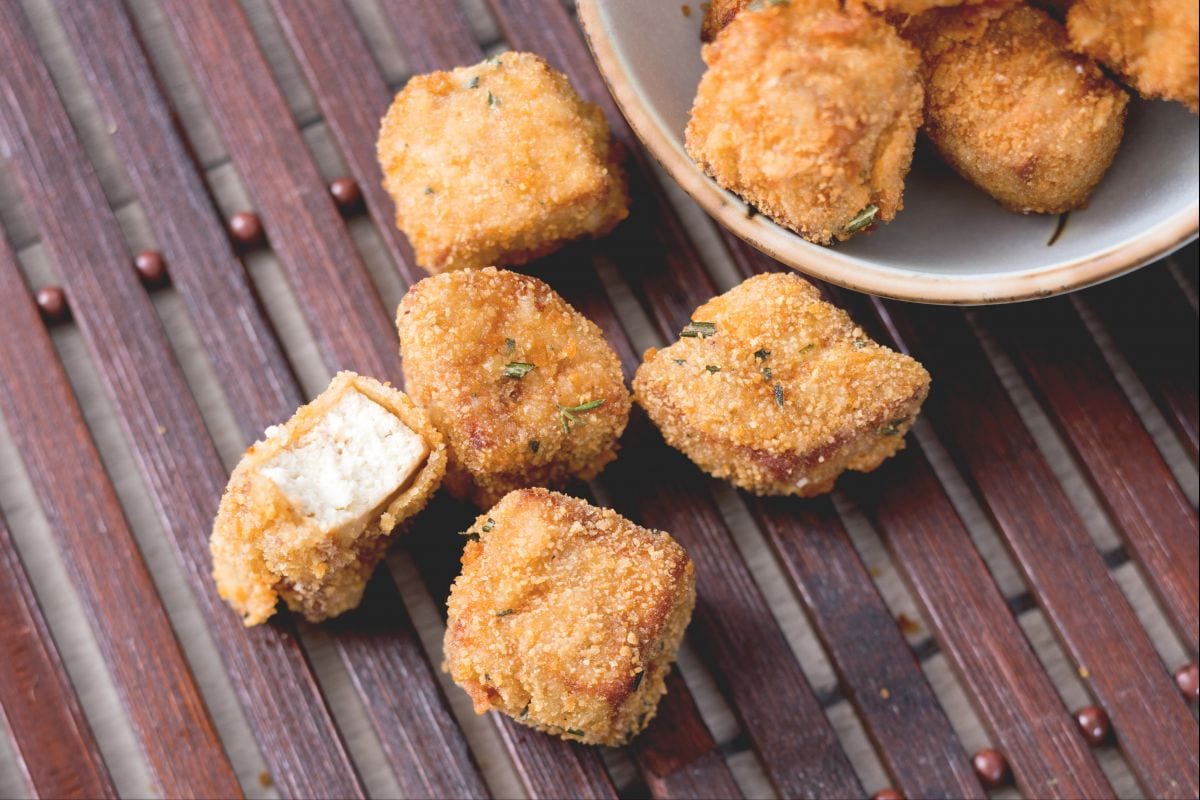 Tofu frito