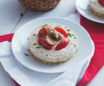 Cheesecake de atún