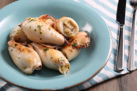 Calamares rellenos