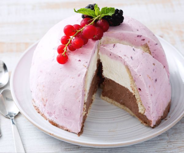 Zuccotto sin cocción