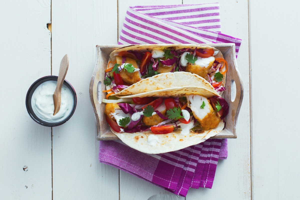 Tacos de pescado