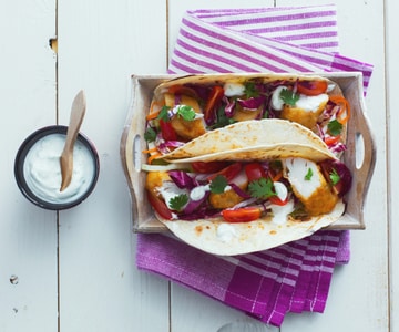 Tacos de pescado