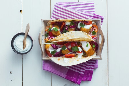 Tacos de pescado