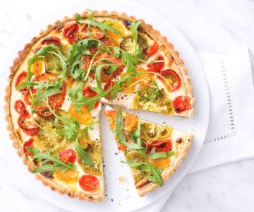 Tarta de tomates