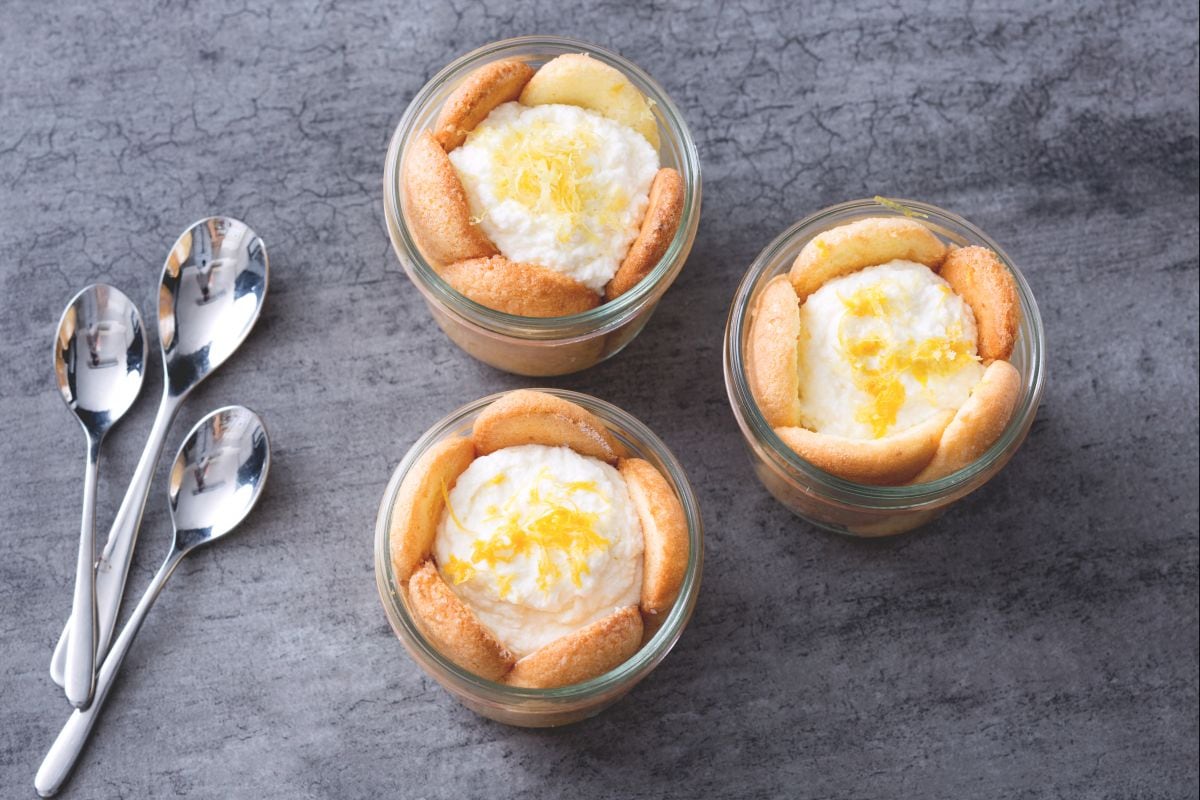 Tiramisú de limón