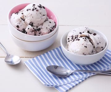 Helado de leche de coco