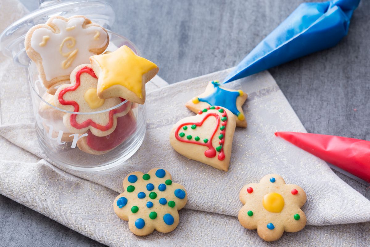Galletas simples decoradas