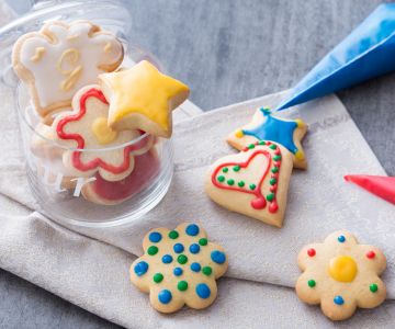 Galletas simples decoradas
