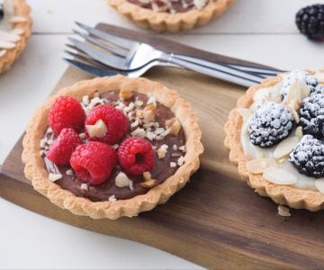 Tartaletas veganas