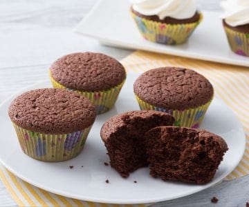 Cupcake de chocolate