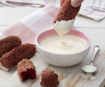 Croquetas de remolacha