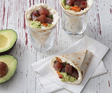 Poke temaki wrap