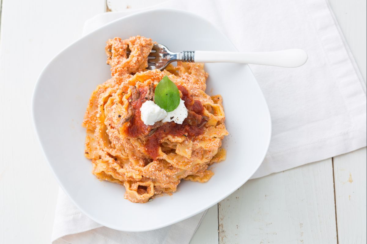 Manfredi con la ricotta