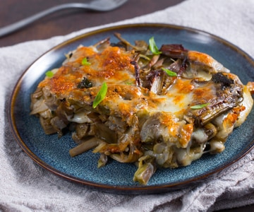 Parmesana de alcachofas