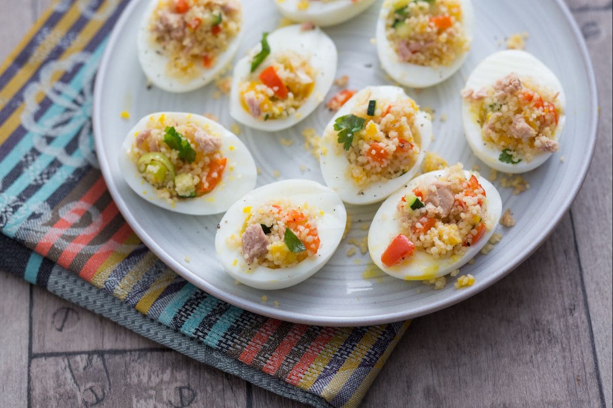 Huevos rellenos