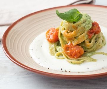 Pasta tricolor