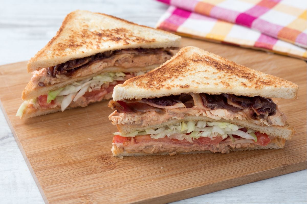 Sándwich de pollo