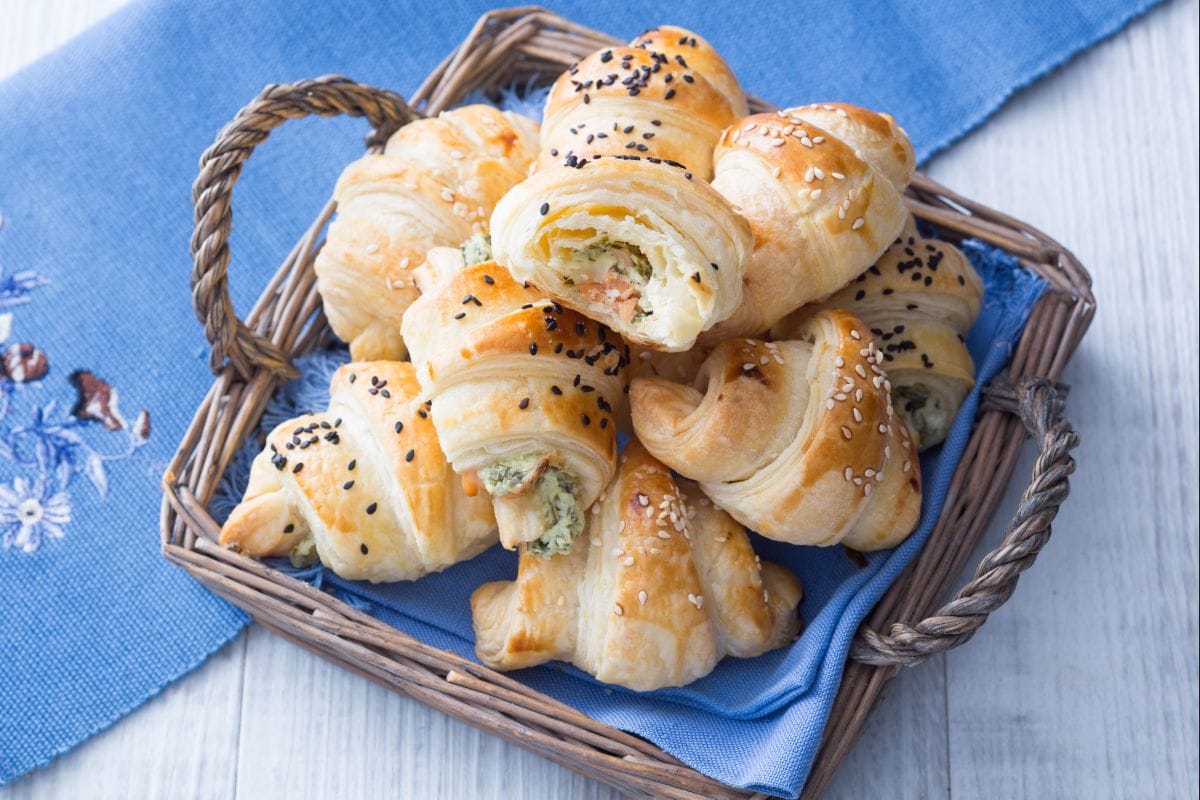 Cruasanes salados
