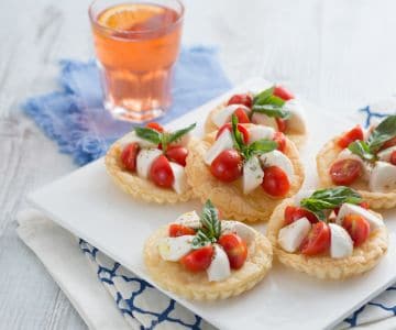 Tartaletas capresi