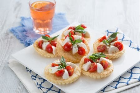 Tartaletas capresi