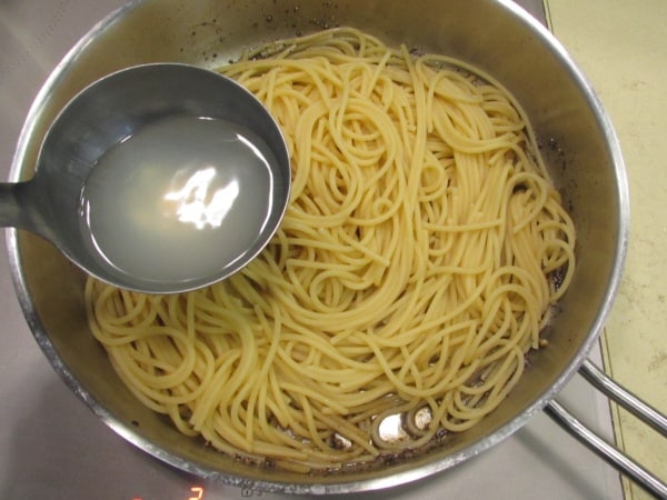 Espaguetis Cacio e Pepe - step 2