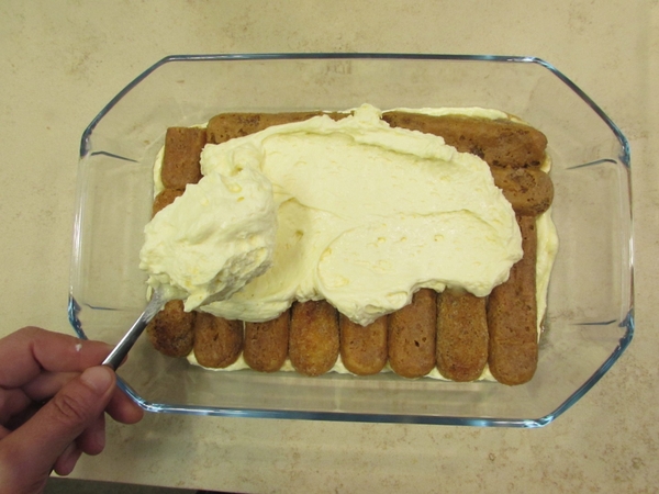 Tiramisú - step 2